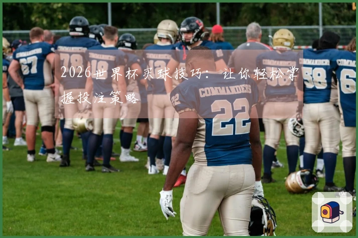 2026世界杯买球技巧：让你轻松掌握投注策略